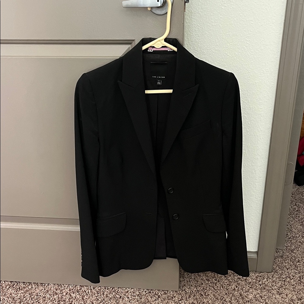 The Limited Classic Black Blazer